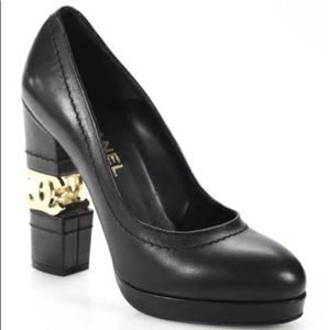 🔥NO LONGER AVAILABLE🔥 CHANEL Chunky huge cc heel